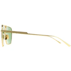 Bottega Veneta Sunglasses BV1012S 004 Gold Green