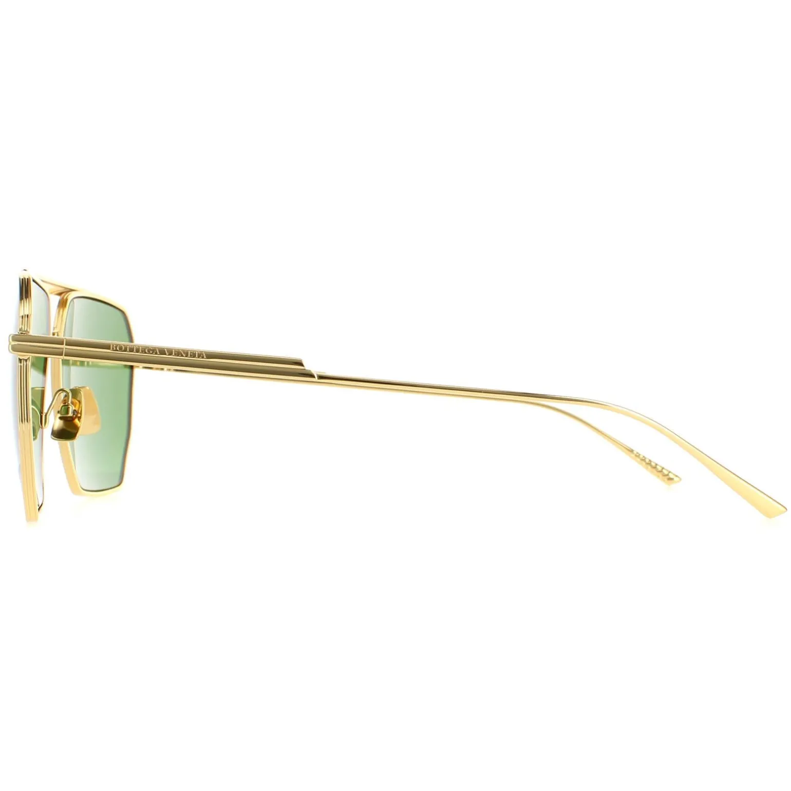 Bottega Veneta Sunglasses BV1012S 004 Gold Green