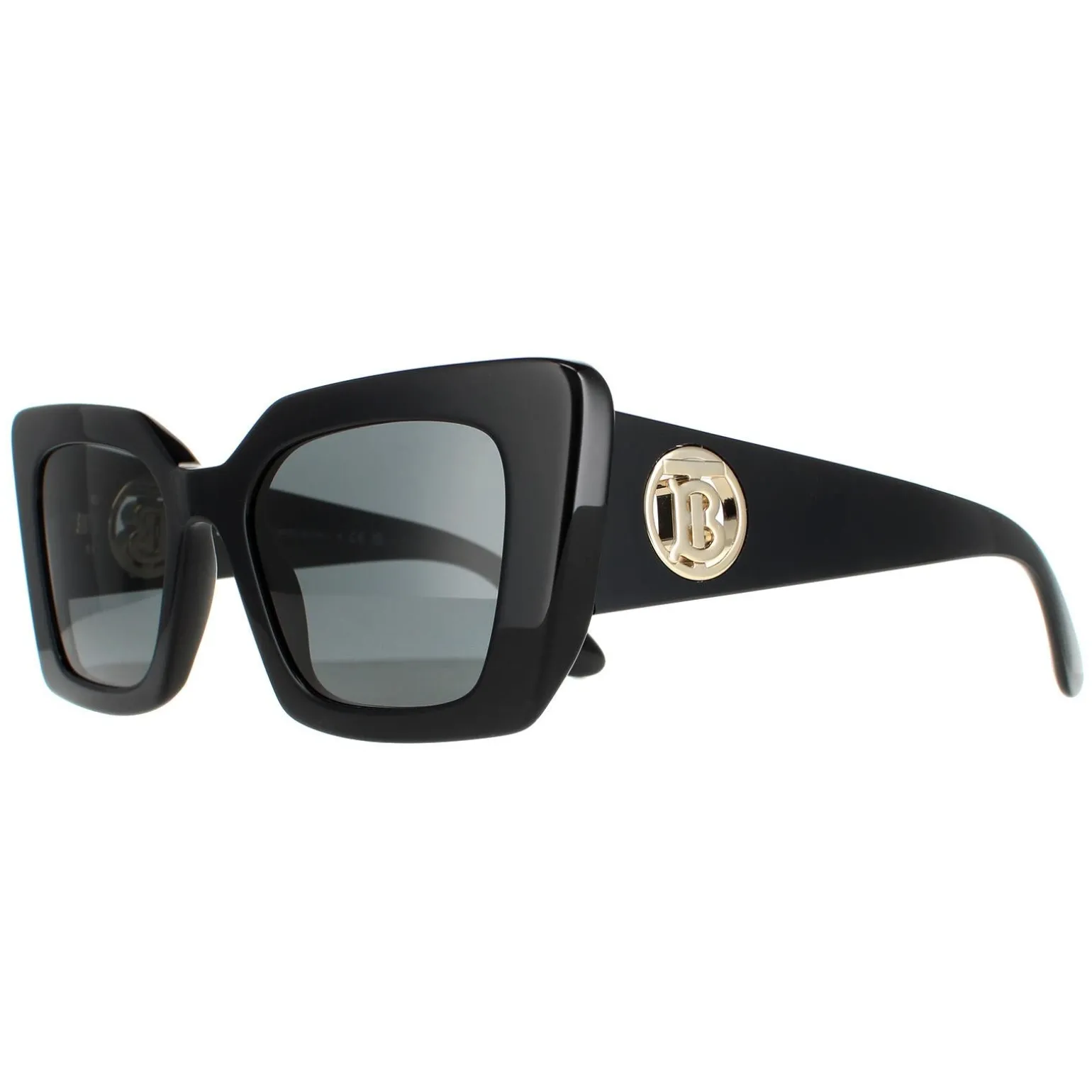 Burberry Sunglasses BE4344 Daisy 300187 Black Dark Grey