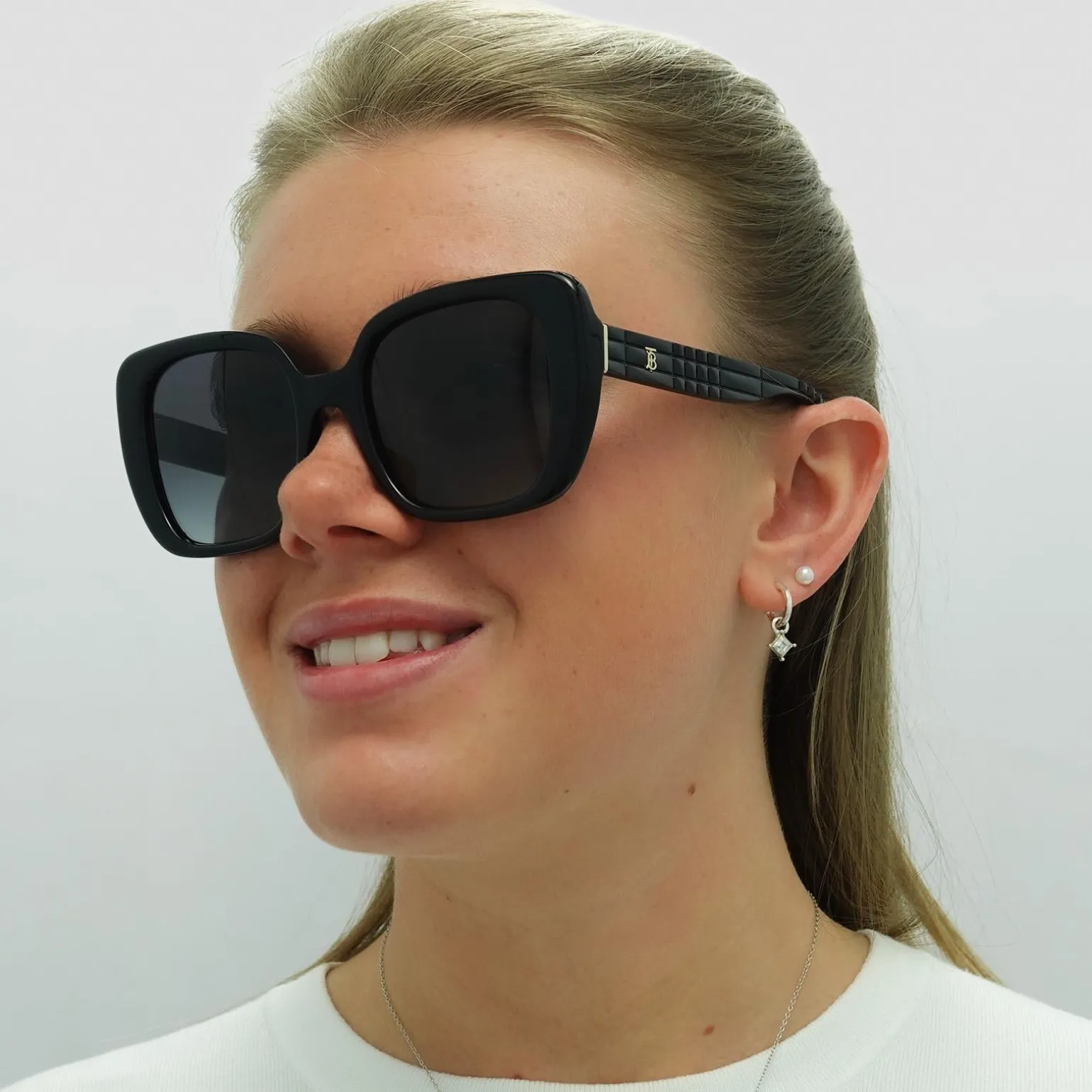 Burberry Sunglasses BE4371 30018G Black Grey Gradient