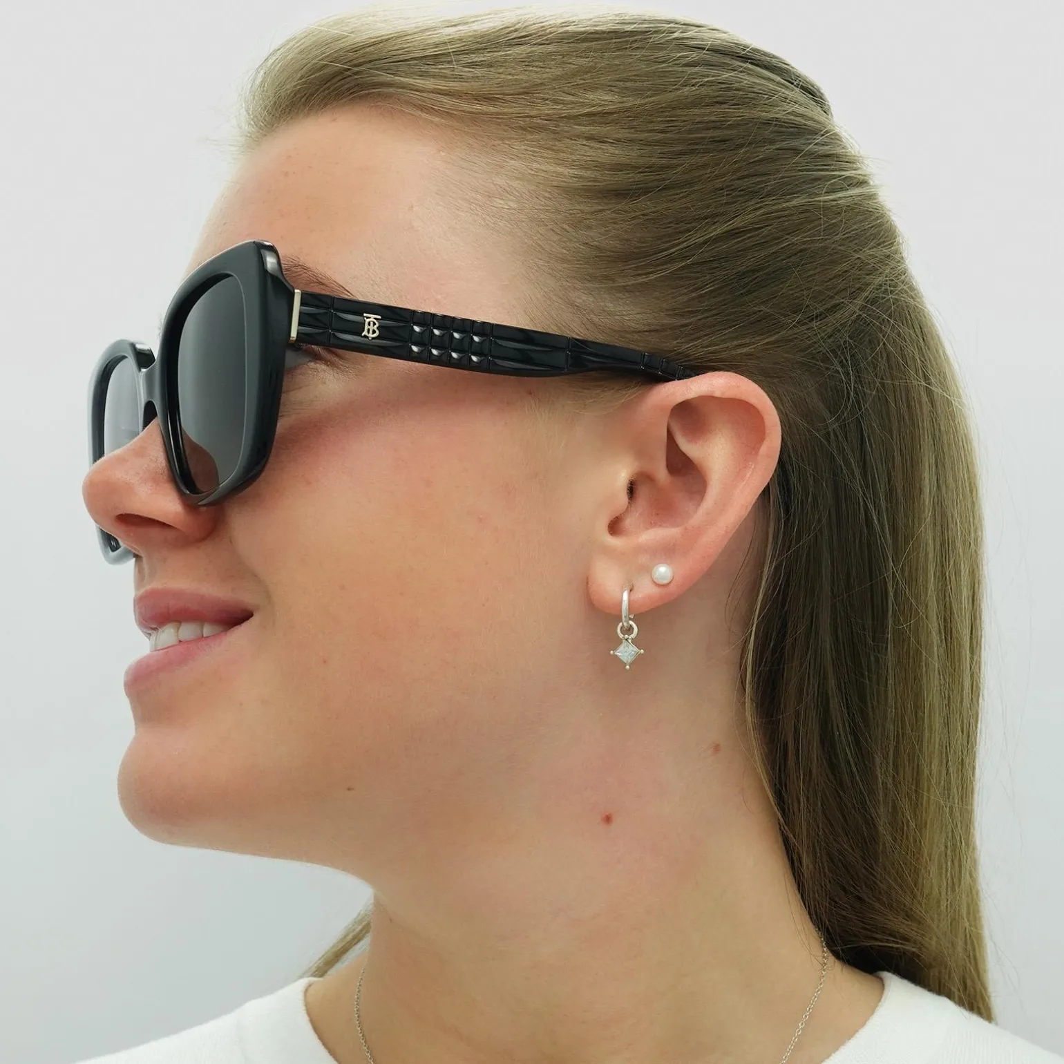 Burberry Sunglasses BE4371 30018G Black Grey Gradient