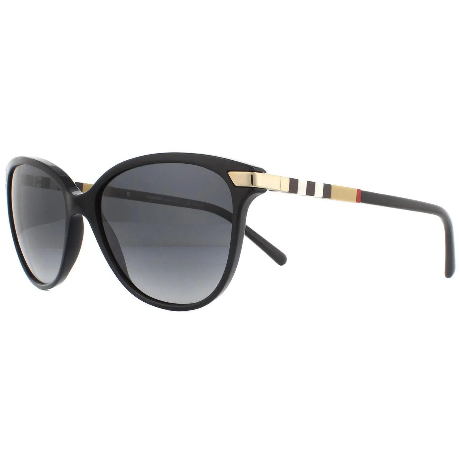 Burberry Sunglasses BE4216 3001T3 Black Grey Gradient Polarized