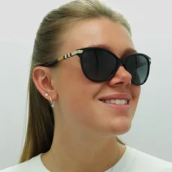Burberry Sunglasses BE4216 3001T3 Black Grey Gradient Polarized