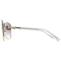Bvlgari Sunglasses BV6168 278/8G Pale Gold Grey Gradient