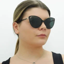 Bvlgari Sunglasses BV8246B 538187 Black Grey Transparent Dark Grey