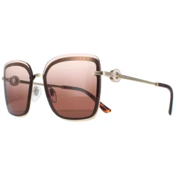 Bvlgari Sunglasses BV6151B 278/13 Pale Gold Brown Gradient