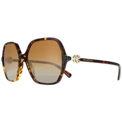 Bvlgari Sunglasses BV8238B 504/T5 Havana Brown Gradient Polarized