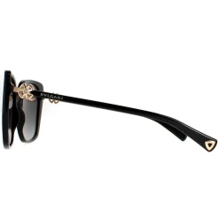 Bvlgari Sunglasses BV8225B 501/T3 Black Grey Gradient Polarized