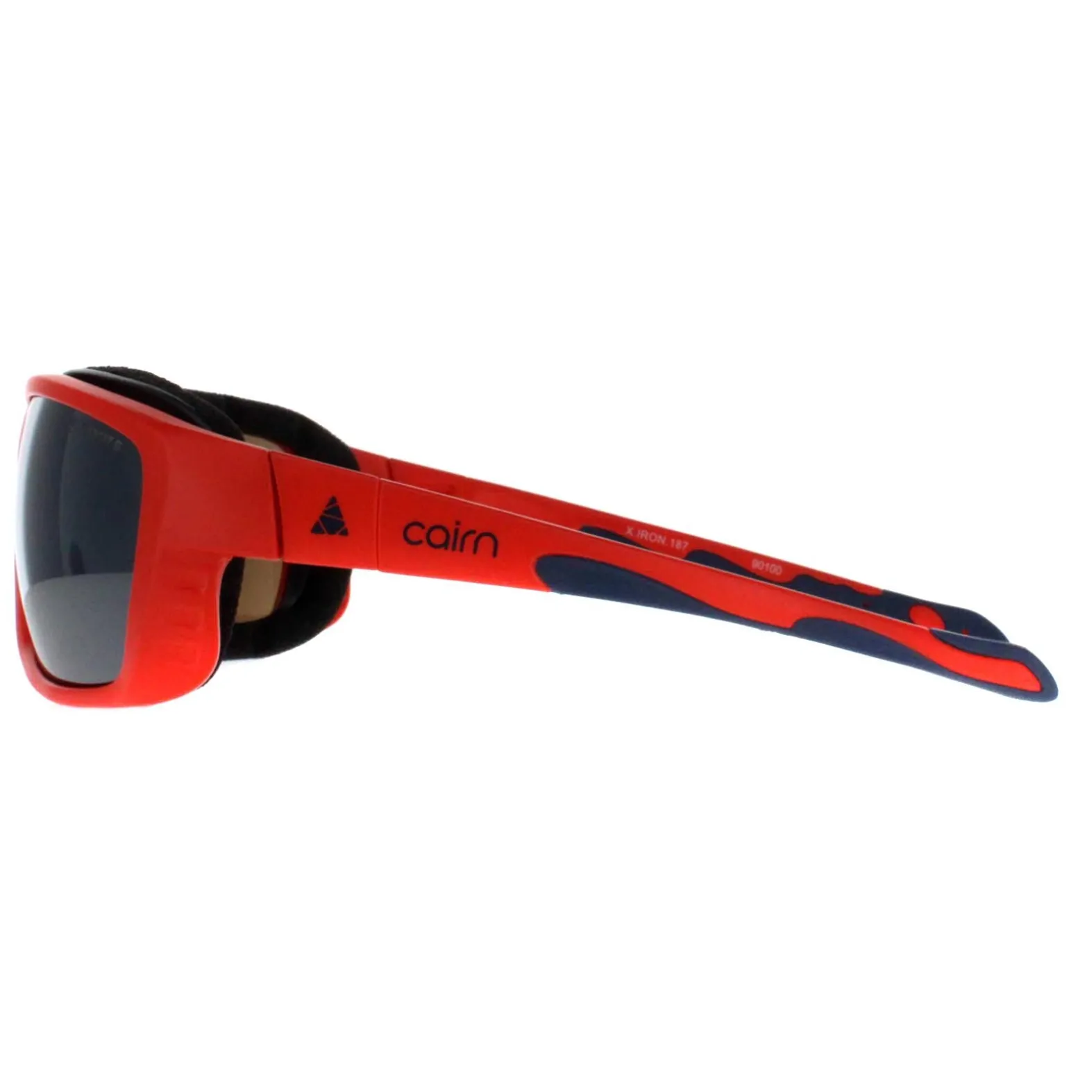 Cairn Sunglasses Iron 187 Scarlet Midnight Flash Grey Photochromic