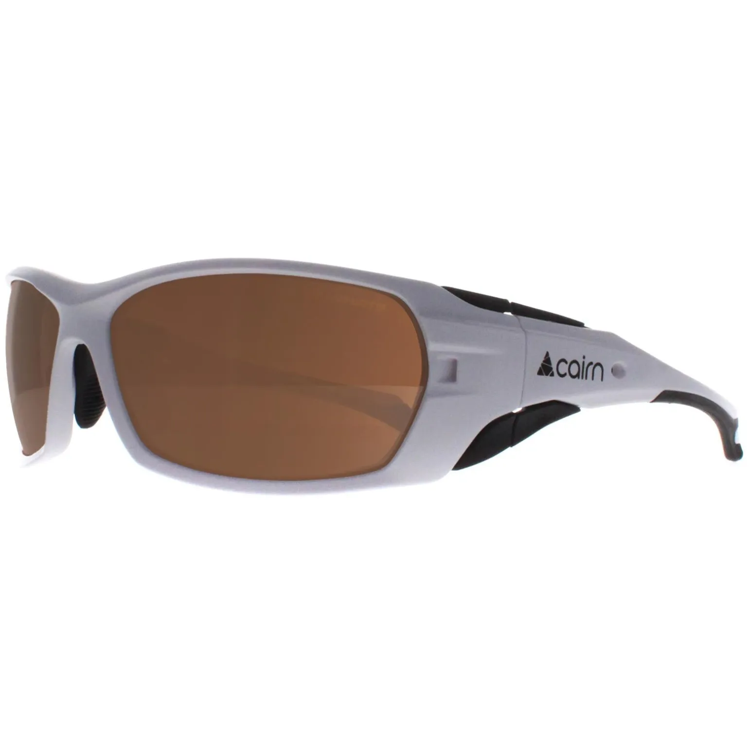 Cairn Sunglasses Racing 101 Matte White Black Flash Grey Photochromic