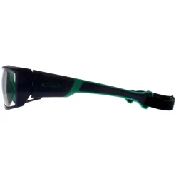 Cairn Sunglasses Skim 190 Matte Midnight Vivid Green Polarized Hydroph