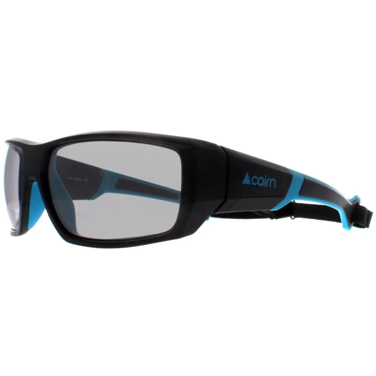 Cairn Sunglasses Skim 102-NP Matte Black Azure Grey Photochromic Hydro