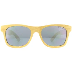 Cairn Sunglasses Woody 07 Bamboo Sunvisor Grey Mirror
