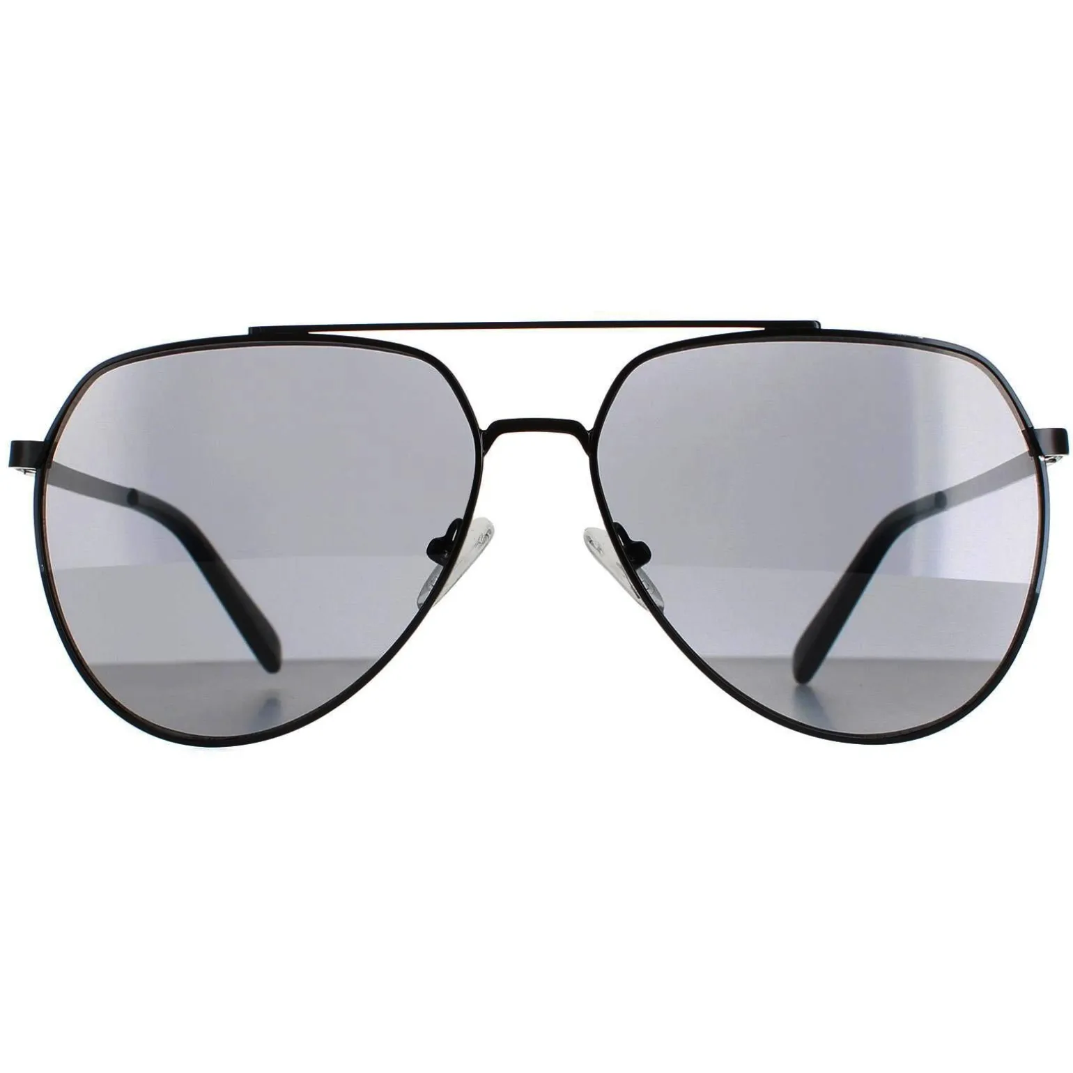 Calvin Klein Sunglasses CK20124S 001 Shiny Black Solid Smoke