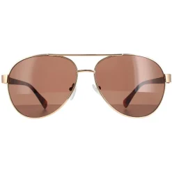 Calvin Klein Sunglasses CK19316S 717 Gold Brown
