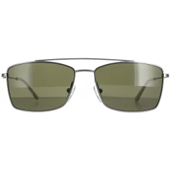 Calvin Klein Sunglasses CK18117S 008 Satin Gunmetal Green