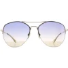 Calvin Klein Sunglasses CK20121S 717 Gold Navy Yellow Gradient