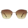 Calvin Klein Sunglasses CK22120S 714 Gold Brown Gradient