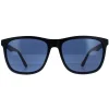 Calvin Klein Sunglasses CK20520S 001 Matte Black Solid Blue