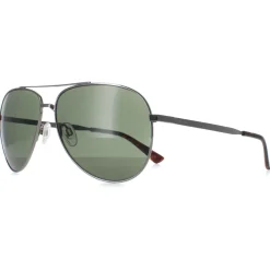 Calvin Klein Sunglasses CK22124S 051 Light Ruthenium Green