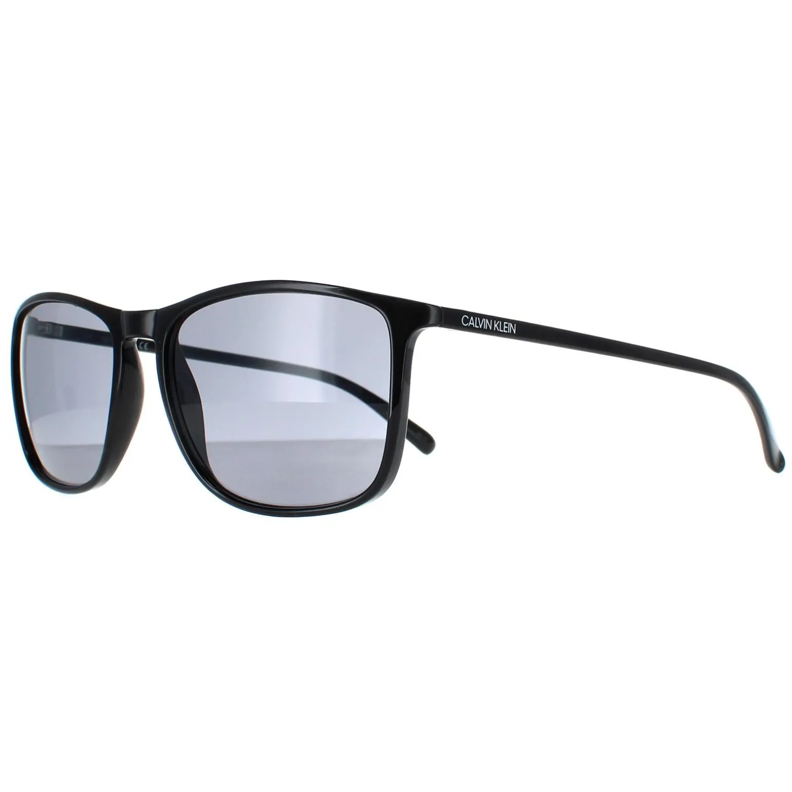 Calvin Klein Sunglasses CK20524S 001 Shiny Black Solid Smoke Grey