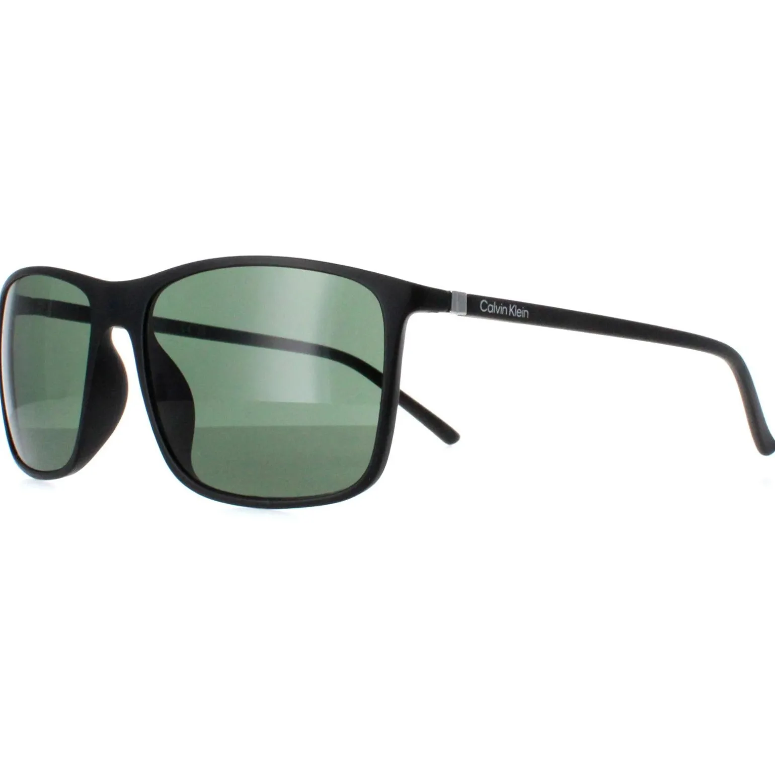 Calvin Klein Sunglasses CK22558S 002 Matte Black Green