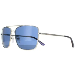 Calvin Klein Sunglasses CK19136S 045 Silver Smoke Grey