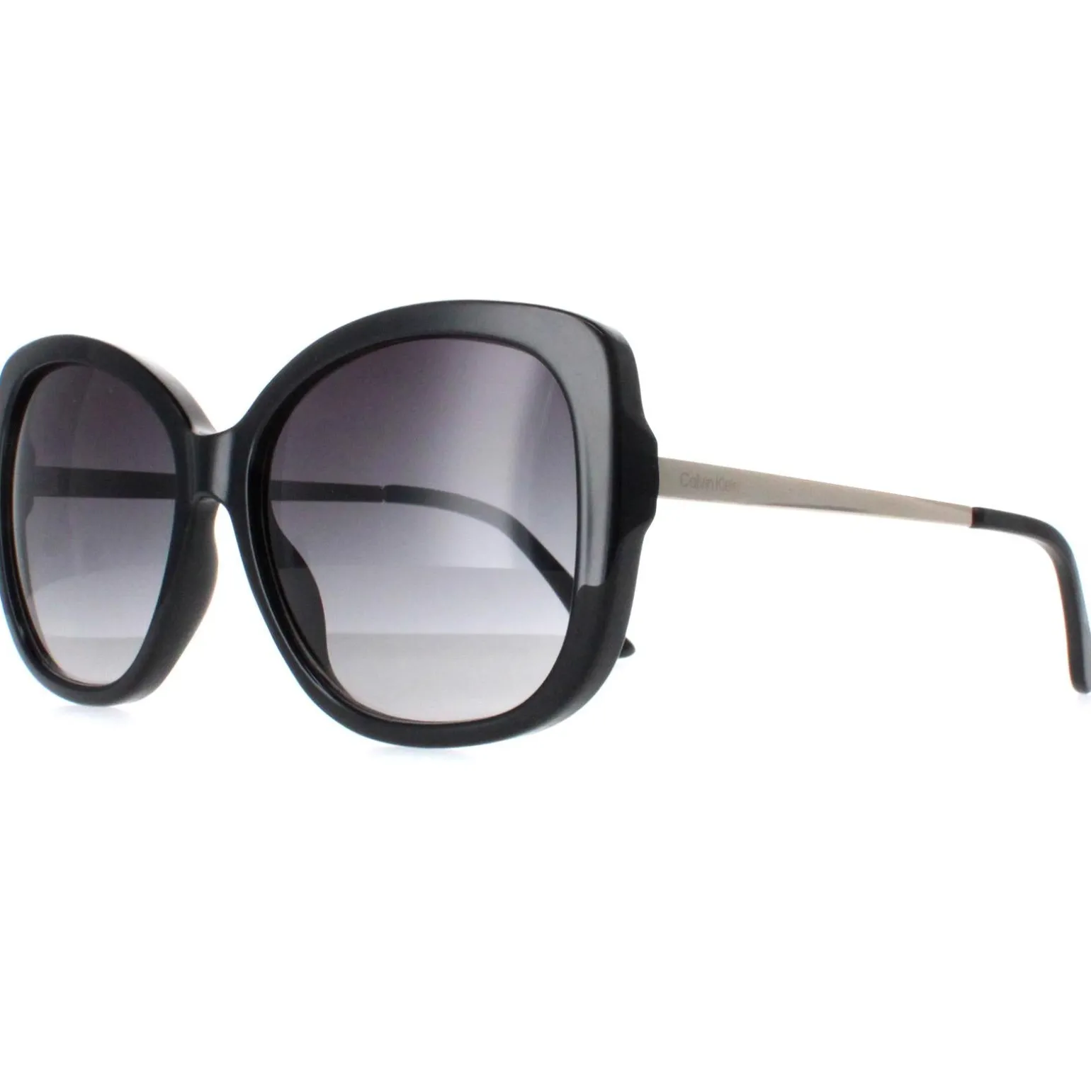 Calvin Klein Sunglasses CK22548S 001 Shiny Black Gold Grey Gradient