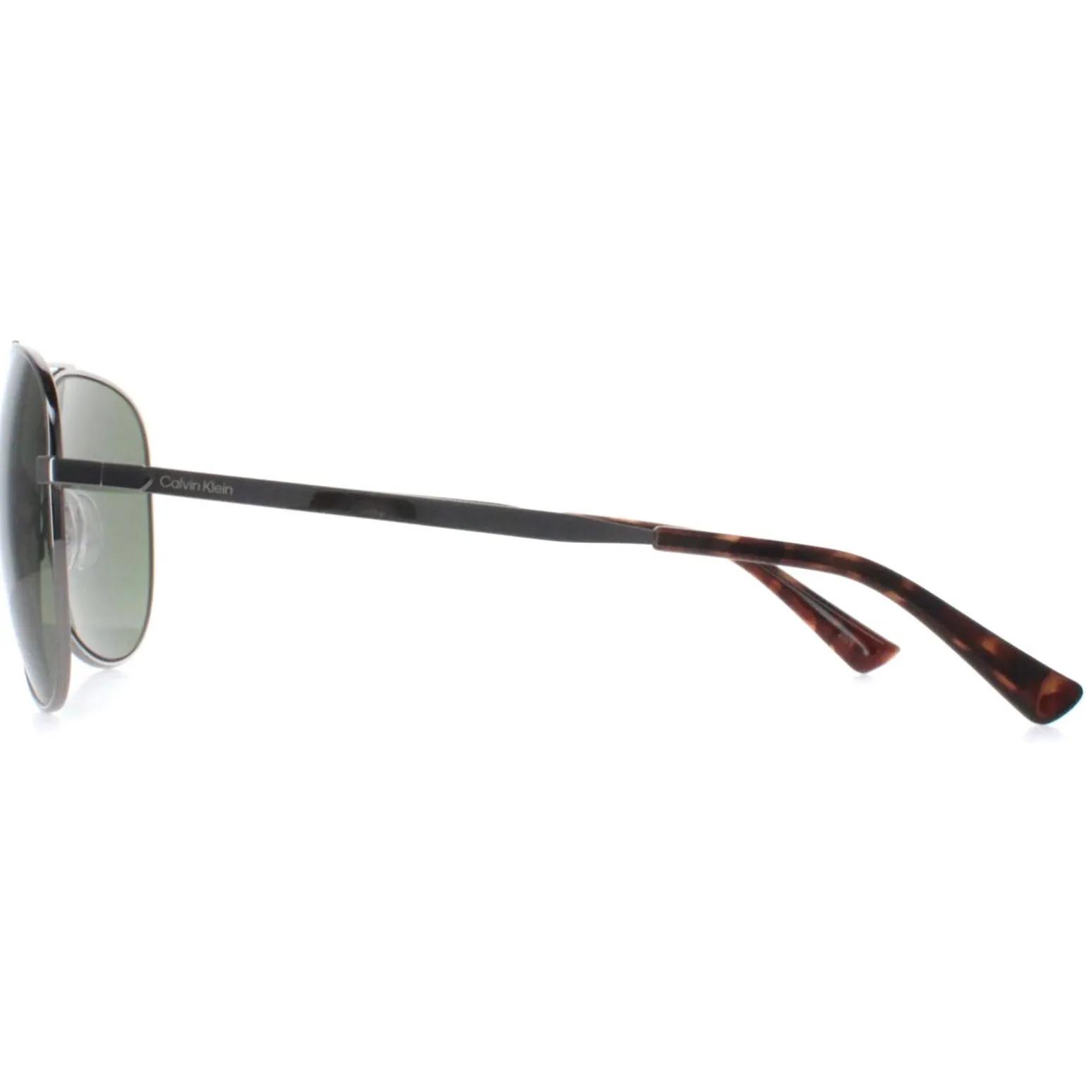 Calvin Klein Sunglasses CK22124S 051 Light Ruthenium Green