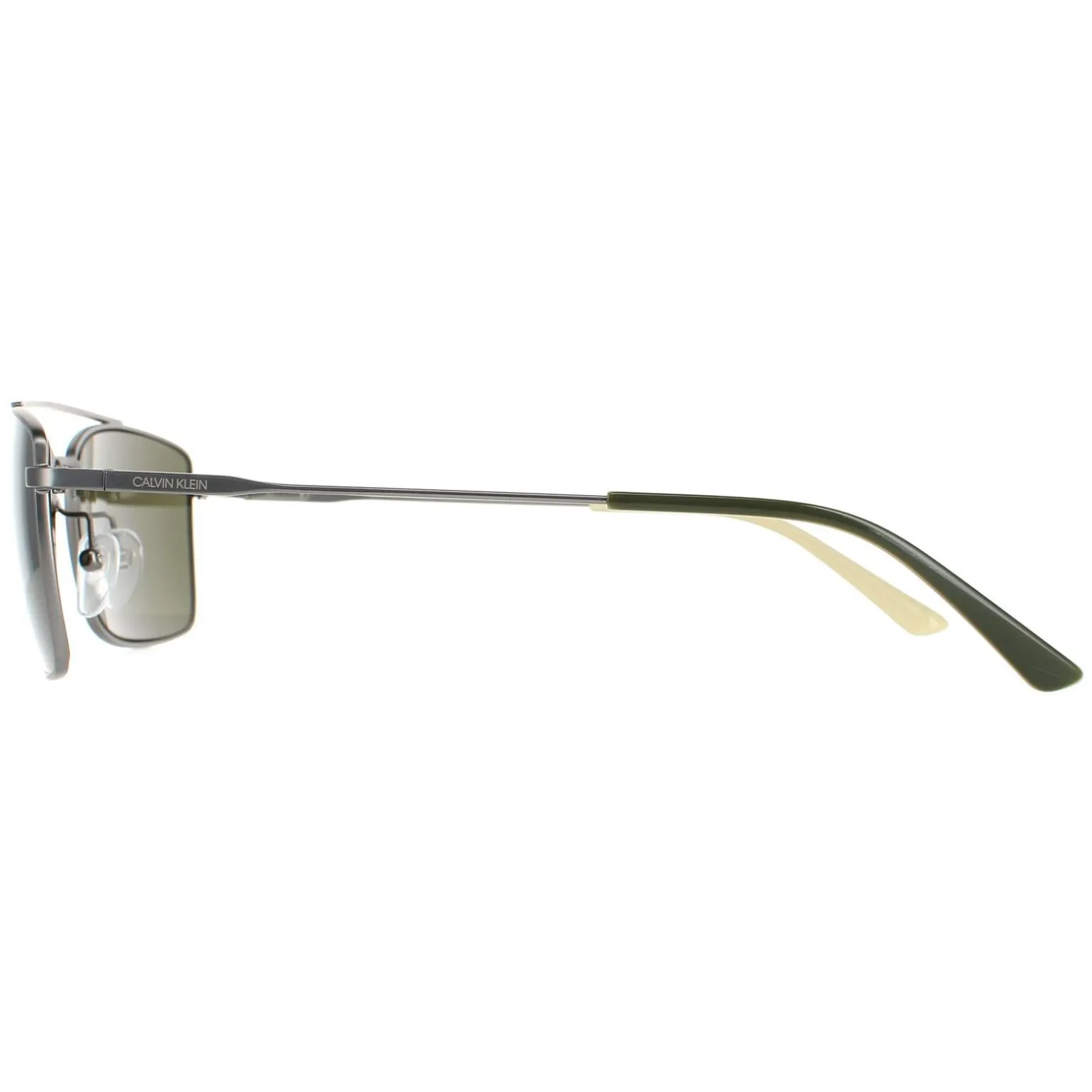 Calvin Klein Sunglasses CK18117S 008 Satin Gunmetal Green
