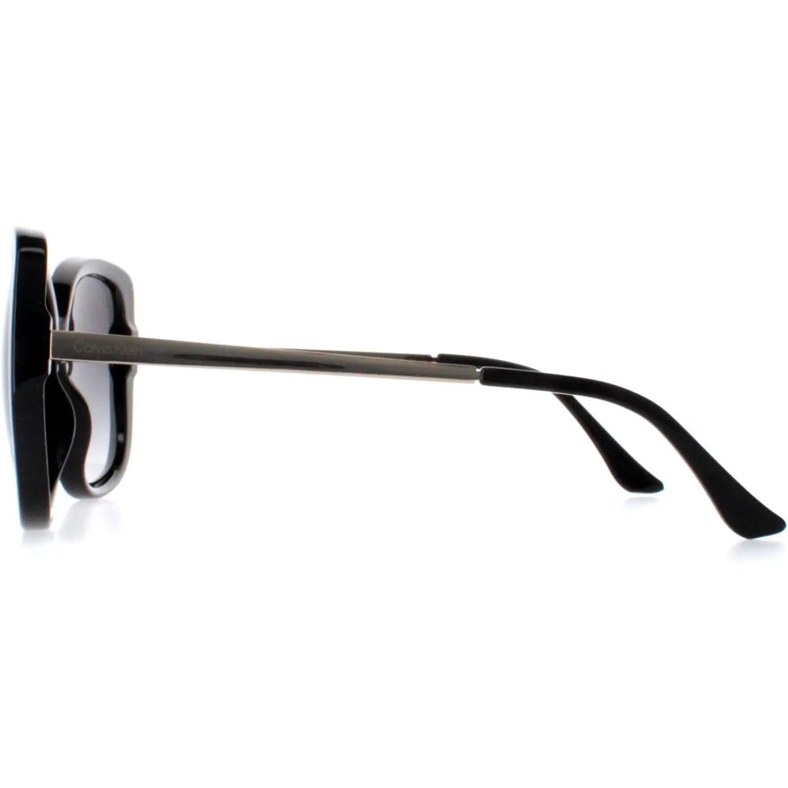 Calvin Klein Sunglasses CK22548S 001 Shiny Black Gold Grey Gradient