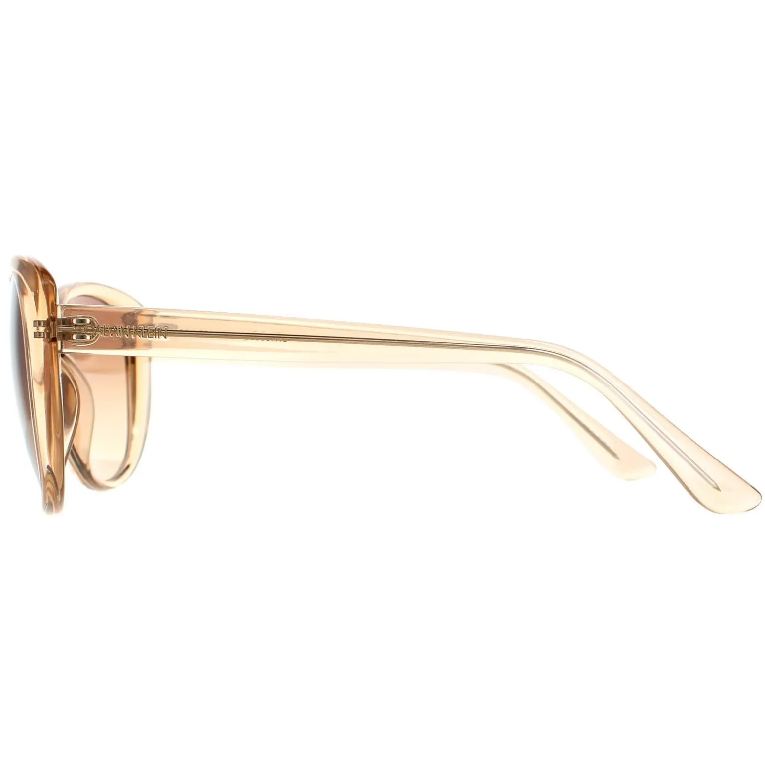 Calvin Klein Sunglasses CK19560S 270 Crystal Beige Brown Gradient