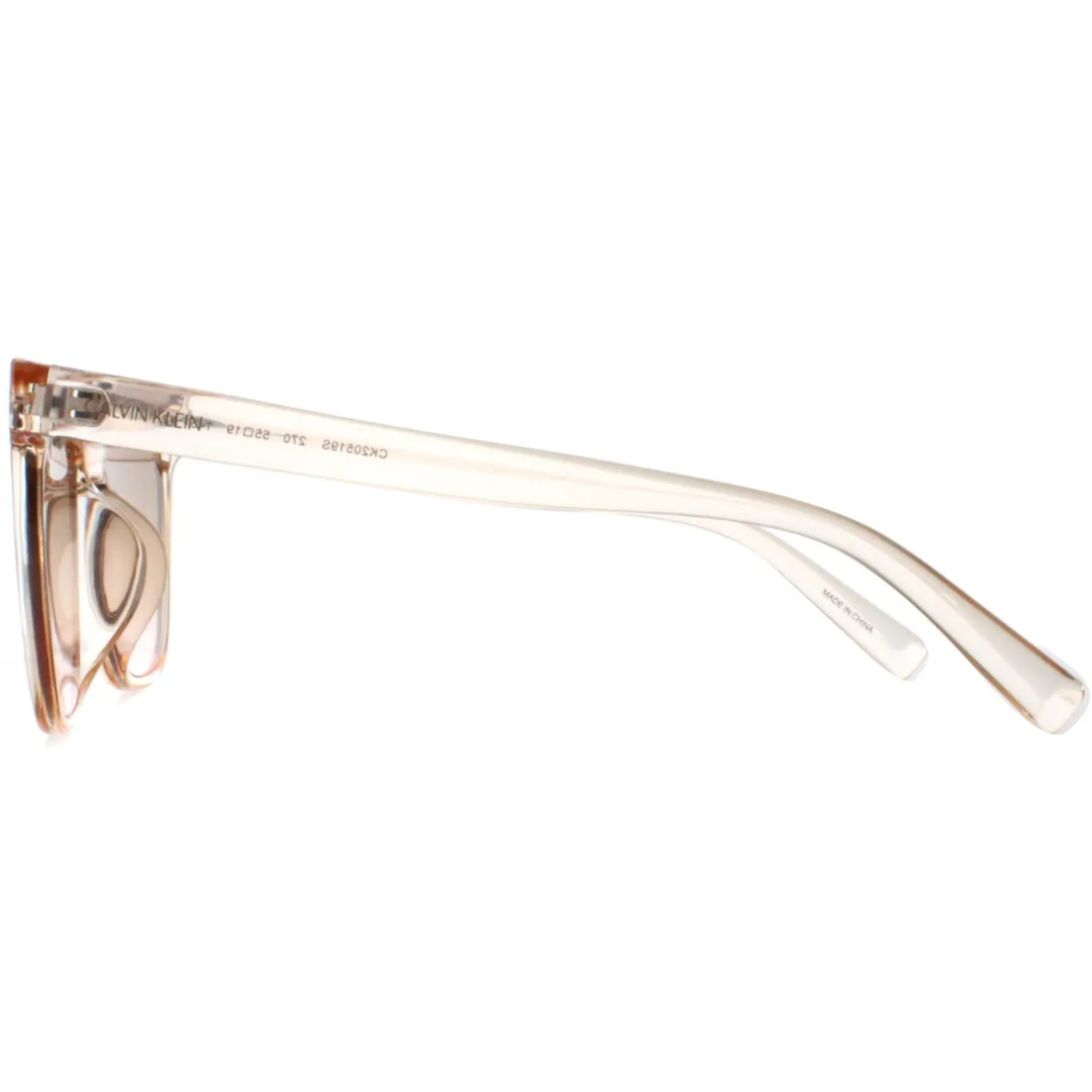 Calvin Klein Sunglasses CK20519S 270 Crystal Beige Brown Brown Gradien
