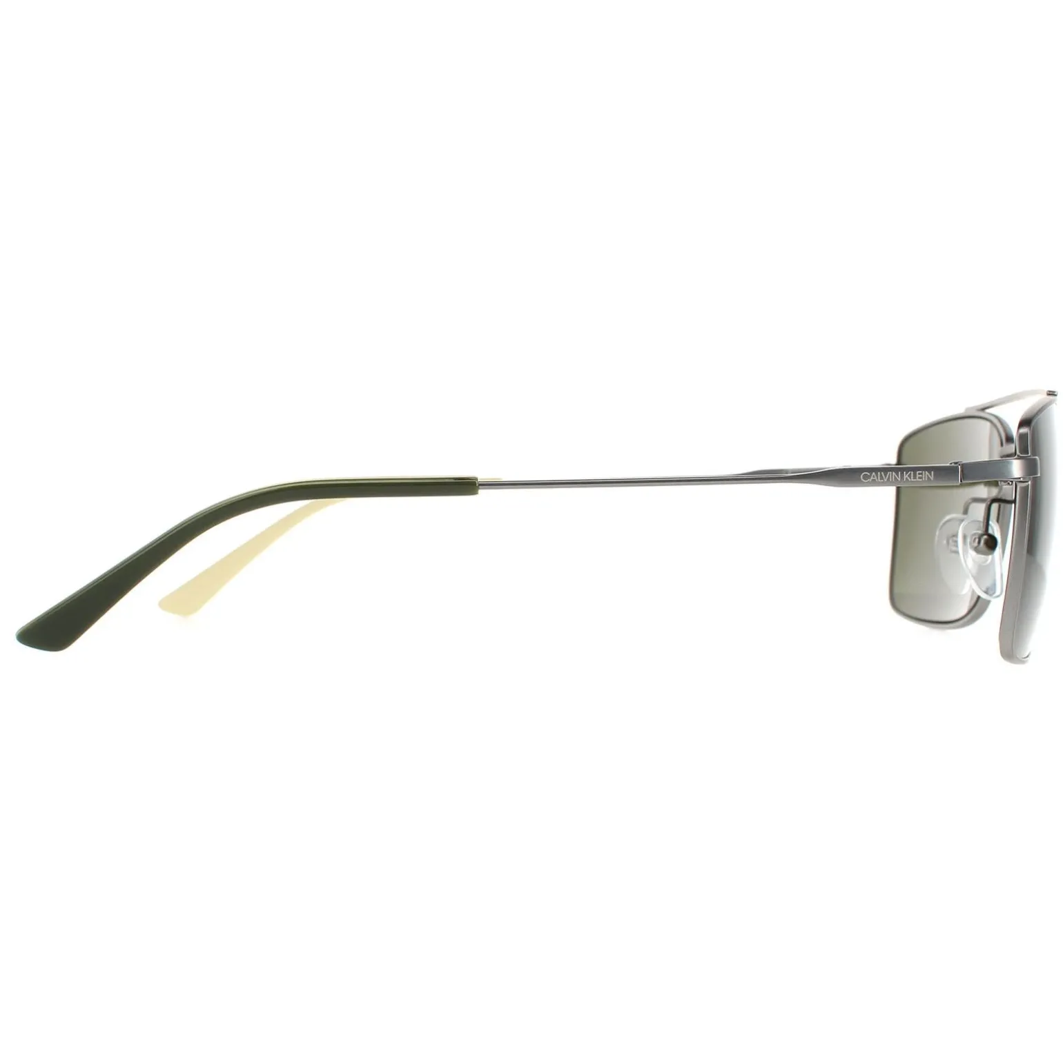 Calvin Klein Sunglasses CK18117S 008 Satin Gunmetal Green