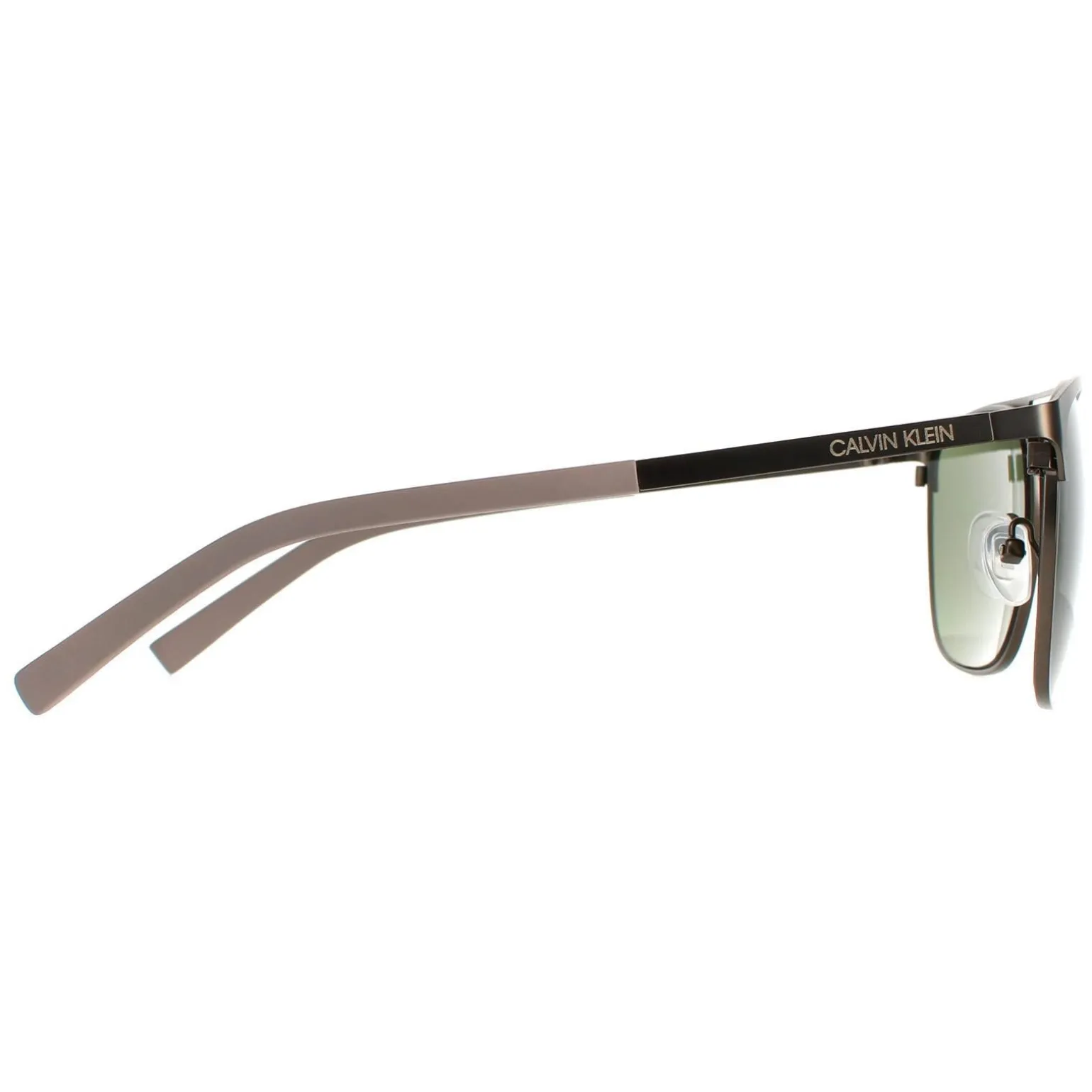 Calvin Klein Sunglasses CK20123S 008 Matte Gunmetal Solid Green G15
