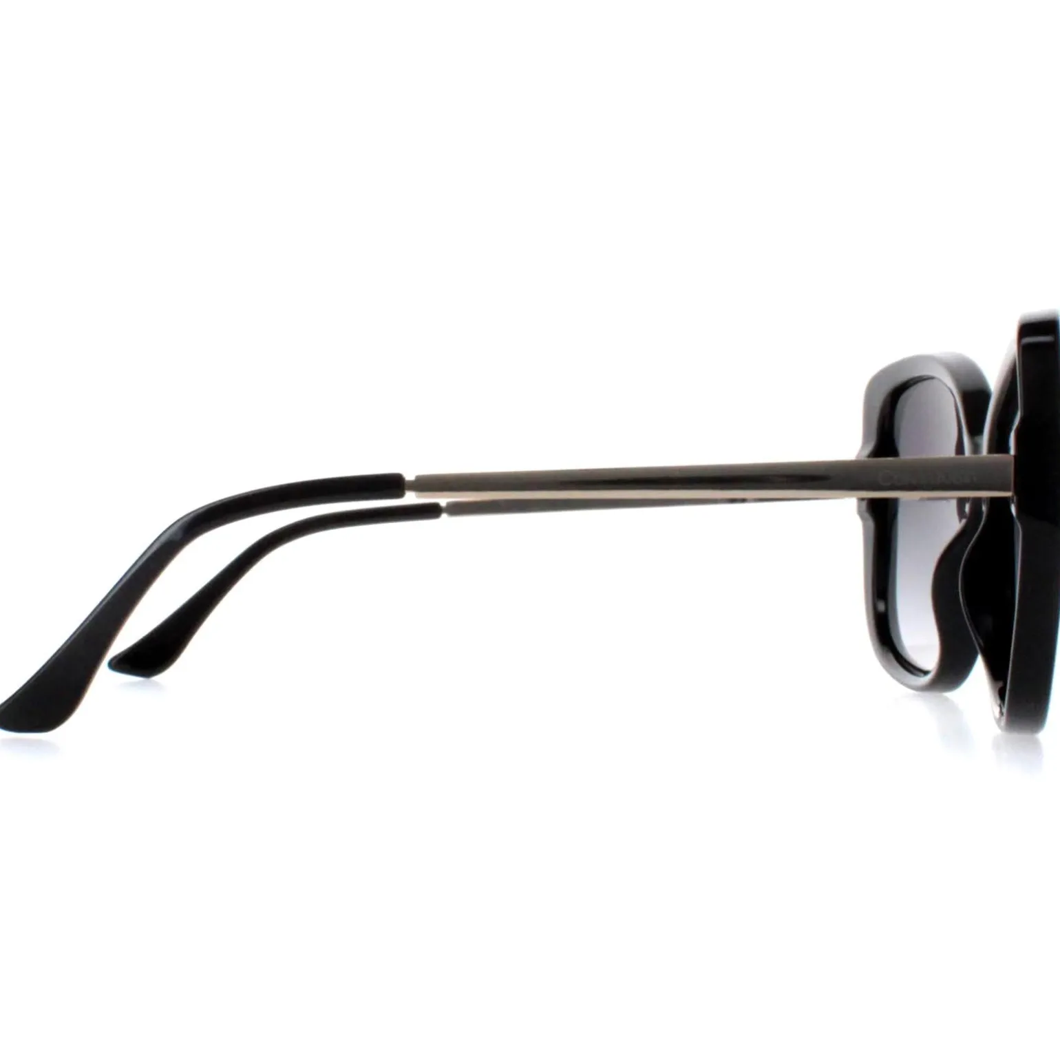 Calvin Klein Sunglasses CK22548S 001 Shiny Black Gold Grey Gradient