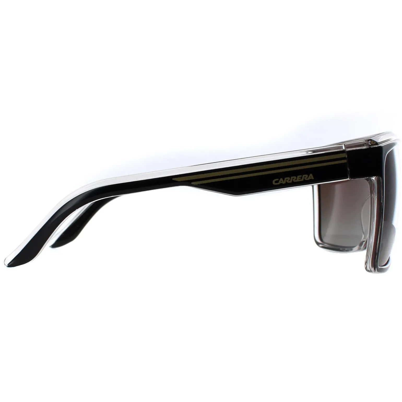 Carrera Sunglasses 22 2M2/LA Black Gold Brown Polarized