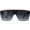 Carrera Sunglasses 22 OIT/9O Black Red Gold Dark Grey Gradient