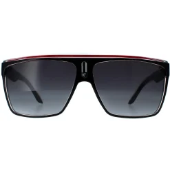 Carrera Sunglasses 22 OIT/9O Black Red Gold Dark Grey Gradient