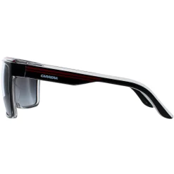 Carrera Sunglasses 22 OIT/9O Black Red Gold Dark Grey Gradient