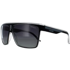 Carrera Sunglasses 22 P56/WJ Black White Grey Gradient Polarized