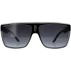 Carrera Sunglasses 22 80S/9O Black White Grey Gradient
