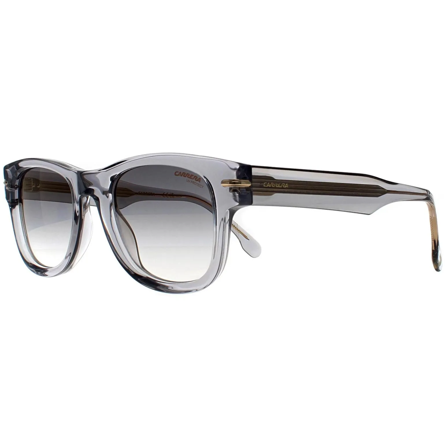 Carrera Sunglasses Carrera 330/S KB7 FQ Transparent Grey Gold Grey Sha