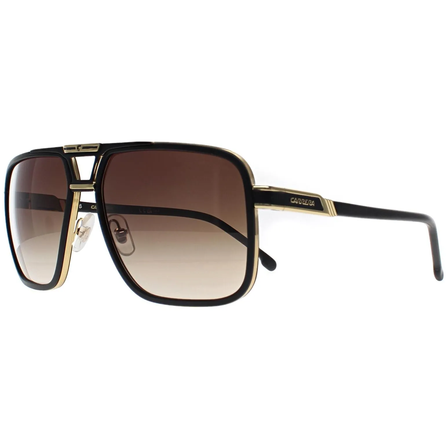 Carrera Sunglasses Carrera 1071/S I46 86 Black Gold Brown Gradient