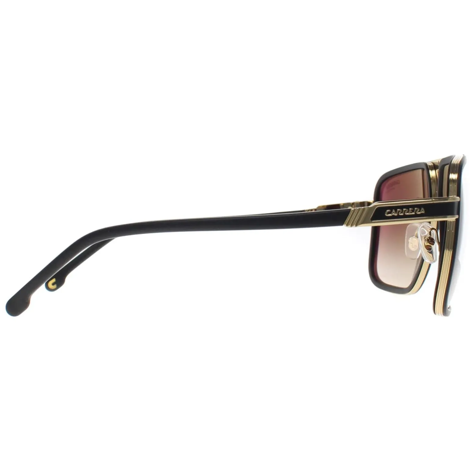 Carrera Sunglasses Carrera 1071/S I46 86 Black Gold Brown Gradient