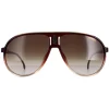 Carrera Sunglasses Champion 65/N 7W5/HA Burgundy Shade Brown Gradient