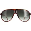 Carrera Sunglasses CHAMPION65/N 0UC 9K Red Havana Green Gradient