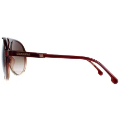 Carrera Sunglasses Champion 65/N 7W5/HA Burgundy Shade Brown Gradient