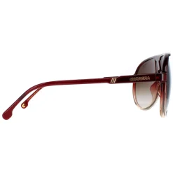 Carrera Sunglasses Champion 65/N 7W5/HA Burgundy Shade Brown Gradient