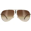 Carrera Sunglasses Gipsy65 J5G HA Gold Brown Gradient